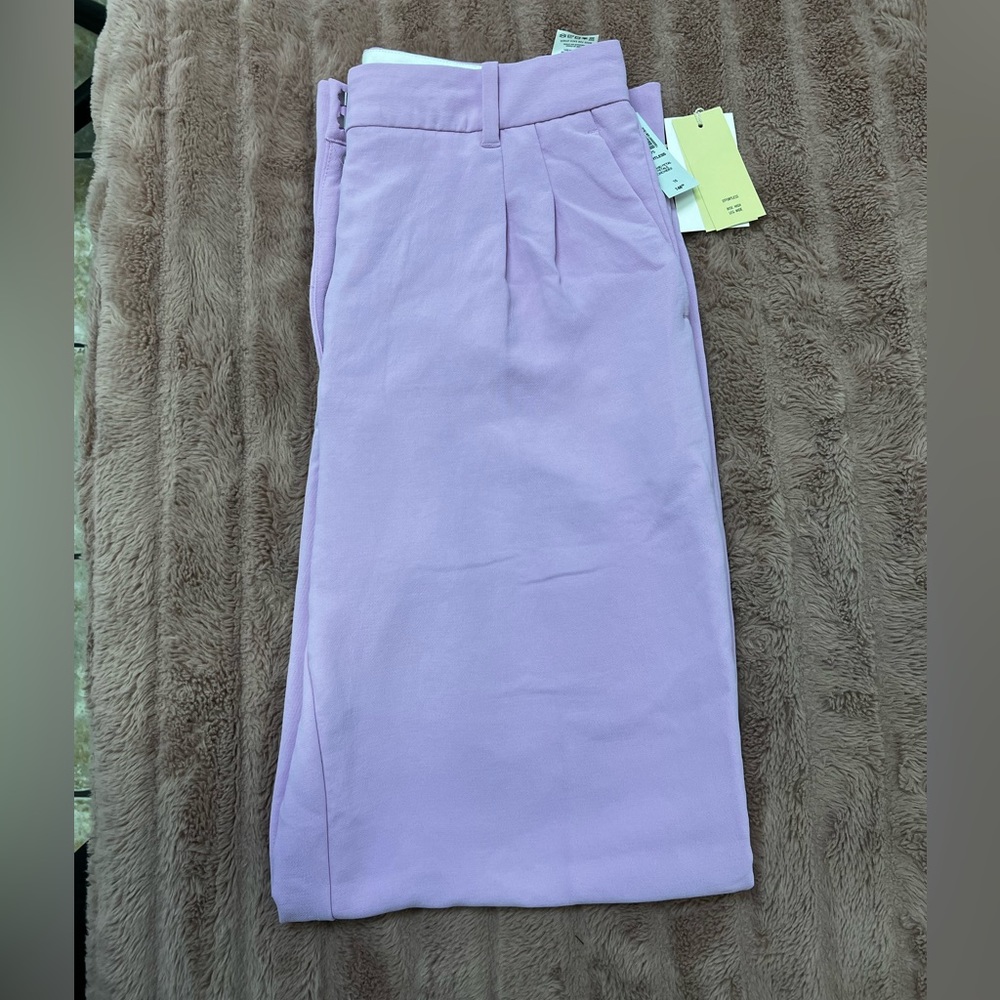 Aritzia effortless pant orchid petal size 10